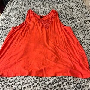 Torrid Lace 4x Tank CORAL color